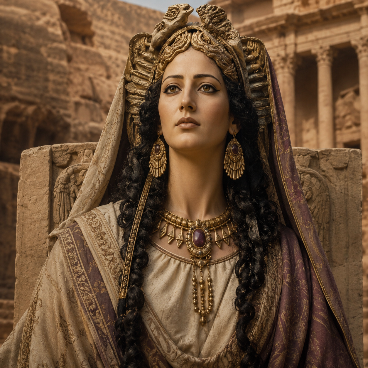 أيقونة السيادة في البترا : الملكة شقيلة ( شقيلات ) ... حينما كانت المرأة النبطية شريكة في الحكم وصانعة للتاريخ