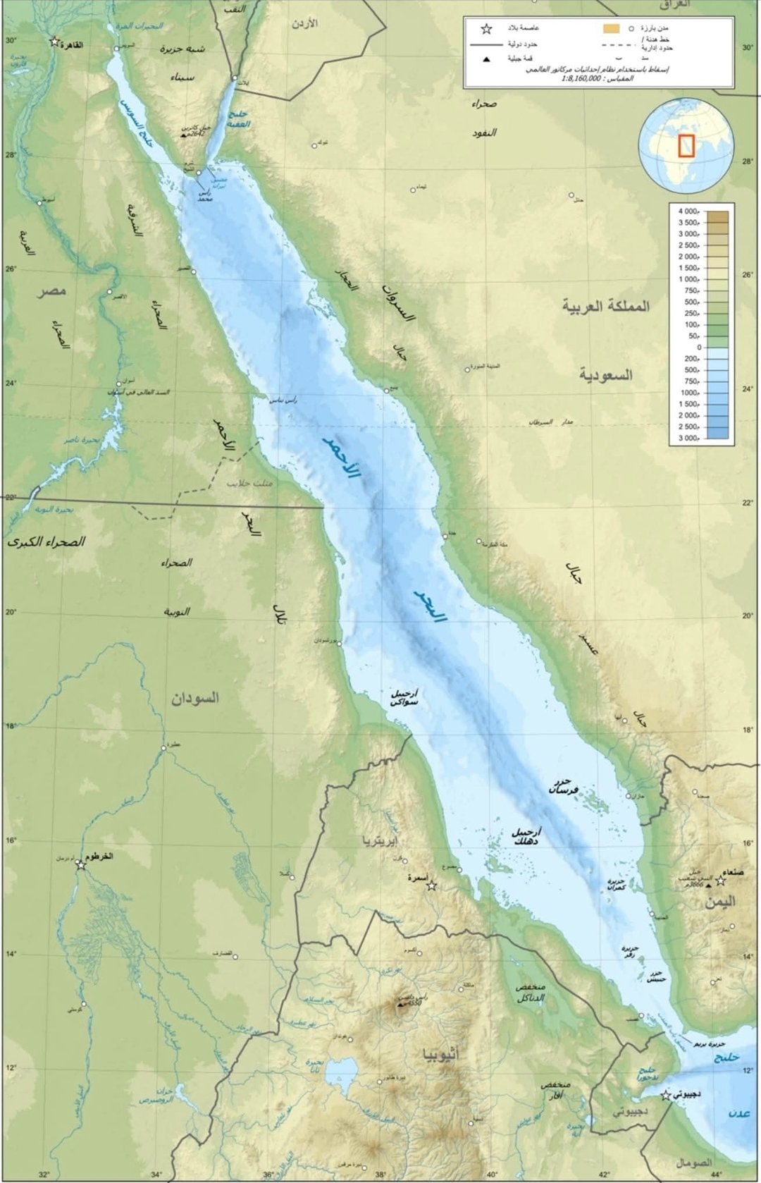 البحر الأحمر  : العرش المائي والممر الأعظم عبر التاريخ