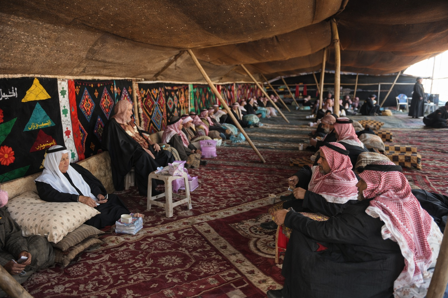 جلسات الصلح العشائري