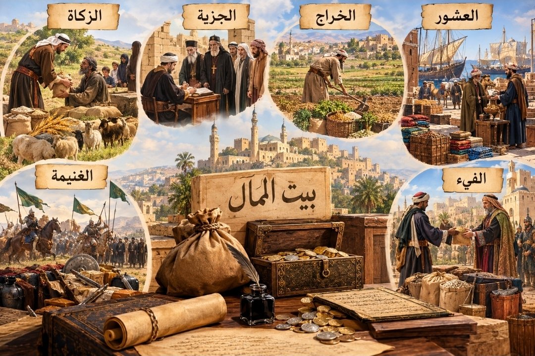 الموارد المالية لبيت المال في الدولة الإسلامية