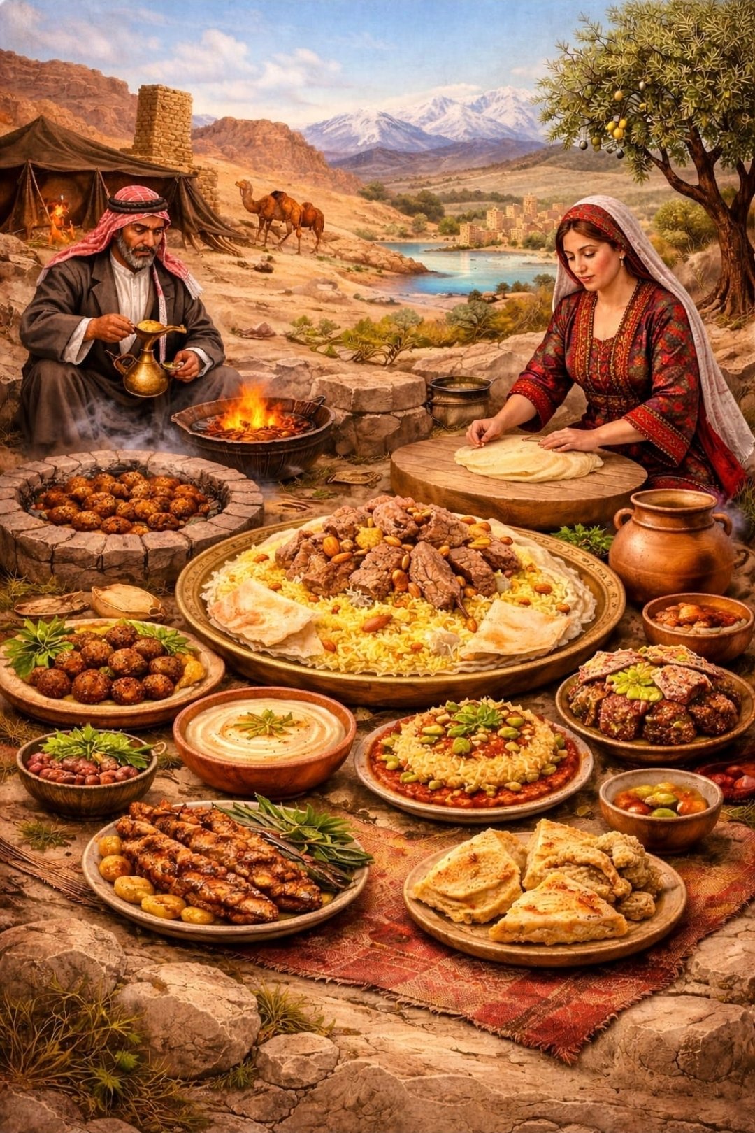 تاريخ الأطعمة والأشربة في شرق الأردن في العهد العثماني وعهد الإمارة الأردنية وما بعدها
