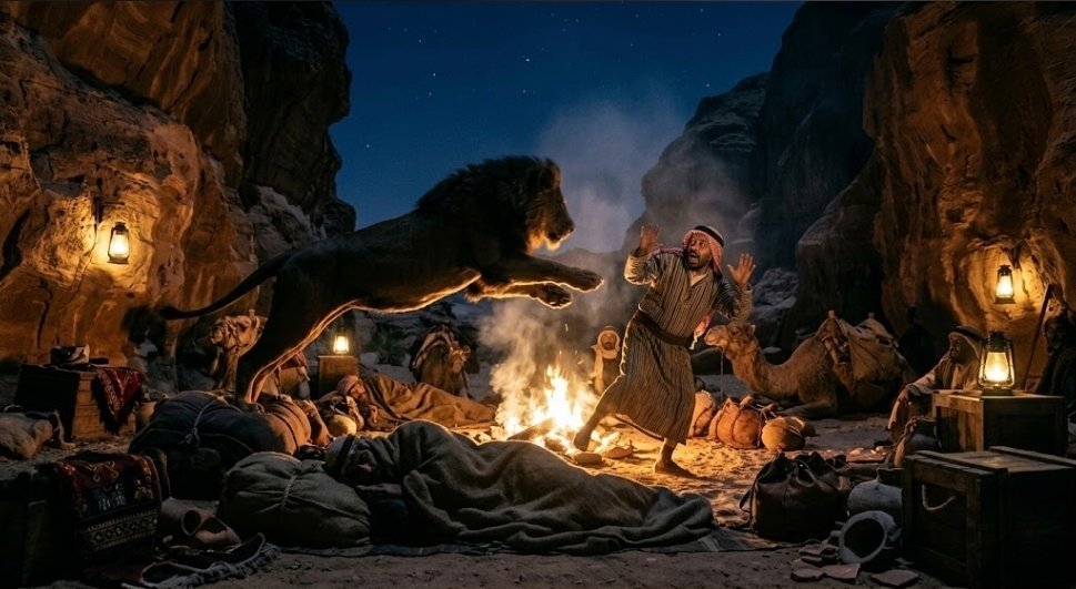 دعوة النبي الصادق : قصة مصرع عتيبة بن أبي لهب واستجابة القدر النبوي