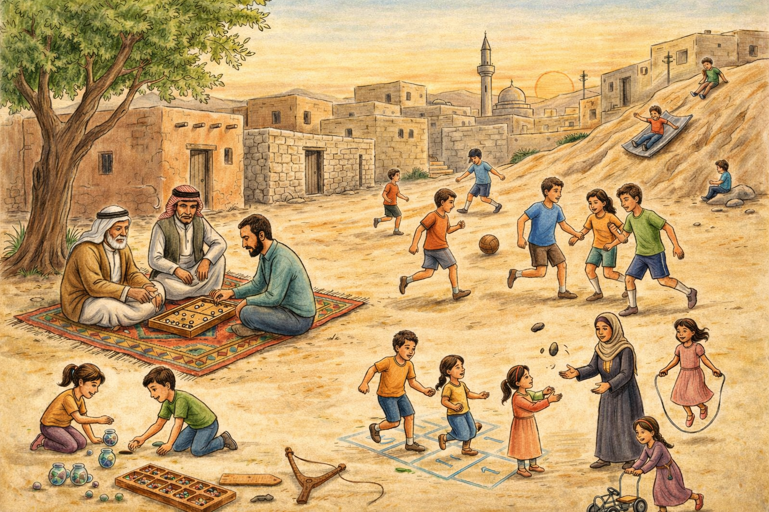 ذاكرة الحارة والبيادر