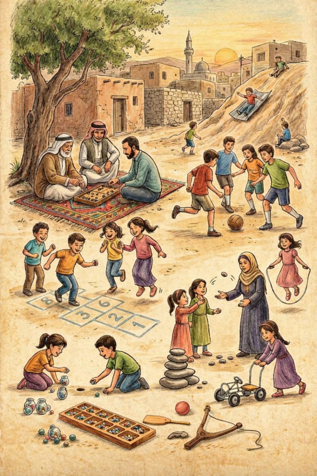 الألعاب الشعبية الأردنية