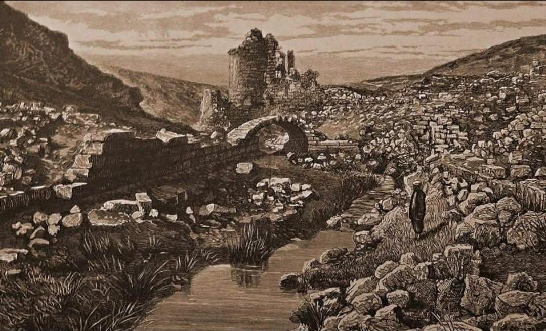 سبيل الحوريات في عمّان : تحفة معمارية رومانية في قلب العاصمة ( حكاية صورة 1915 م )