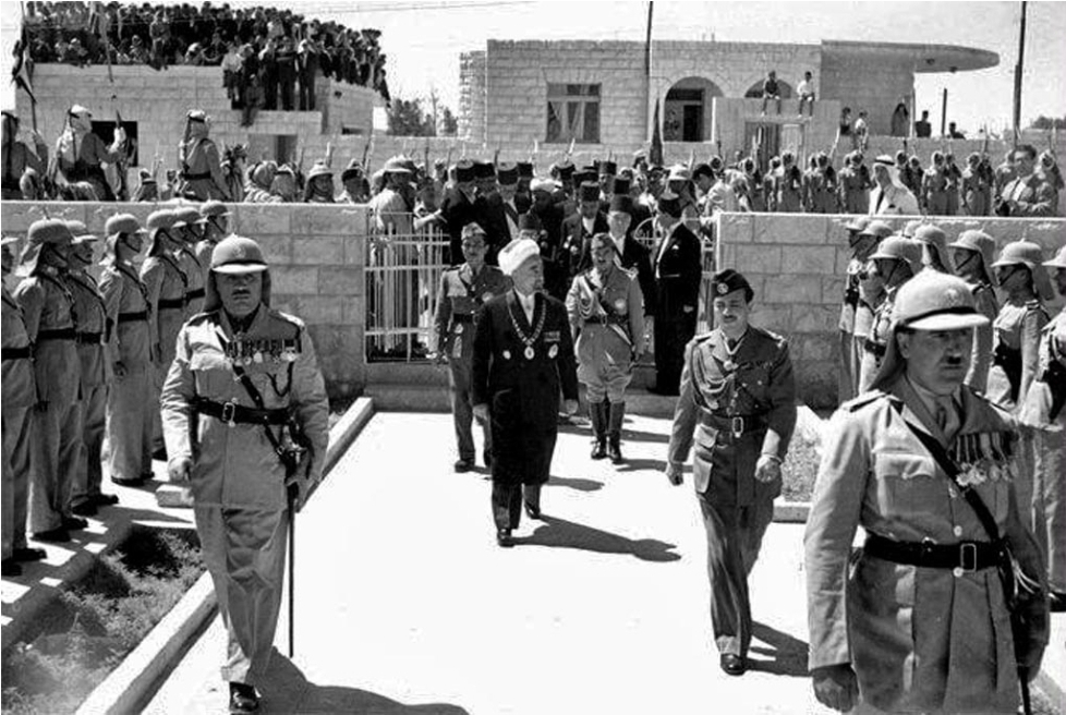 صورة احتفالية بمناسبة استقلال الأردن