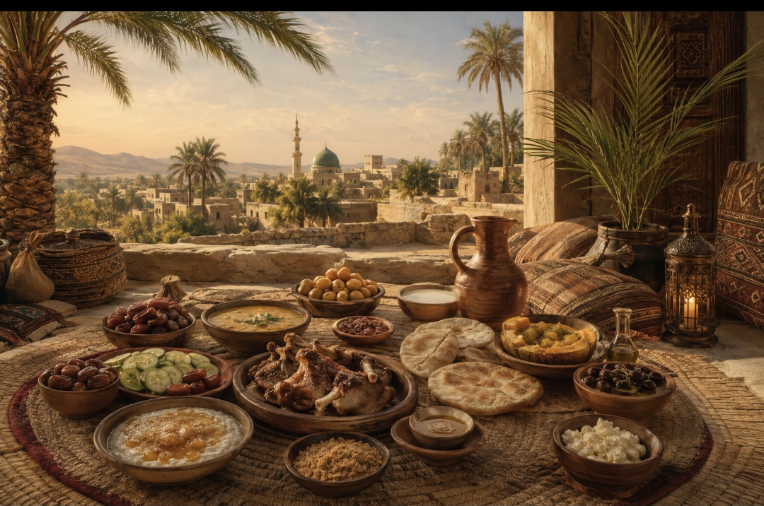 مائدة المصطفى صلى الله عليه وسلم : هندسة الغذاء ، وفقه الاكتفاء ، وآداب الحياة