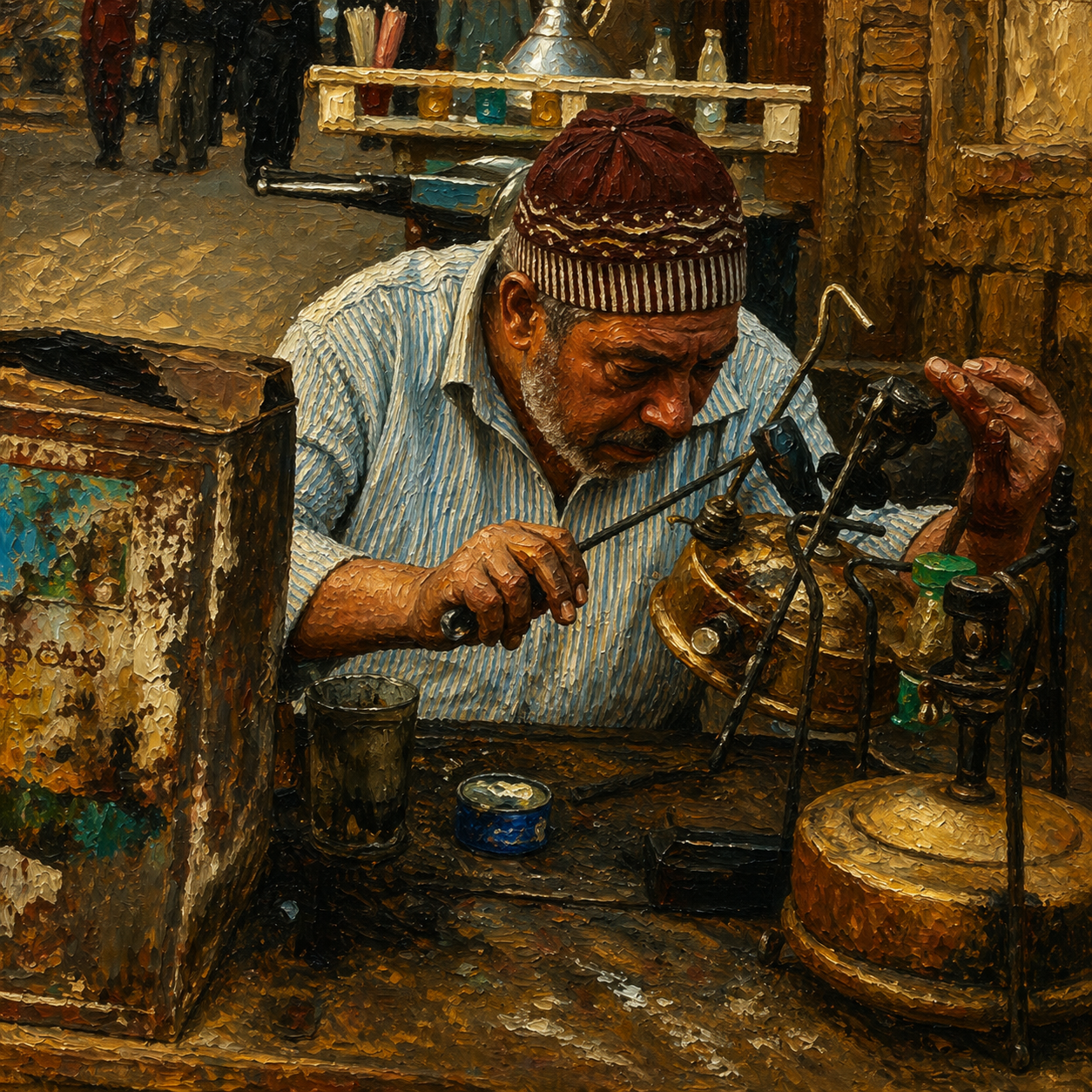 مصلح بوابير الكاز في إربد