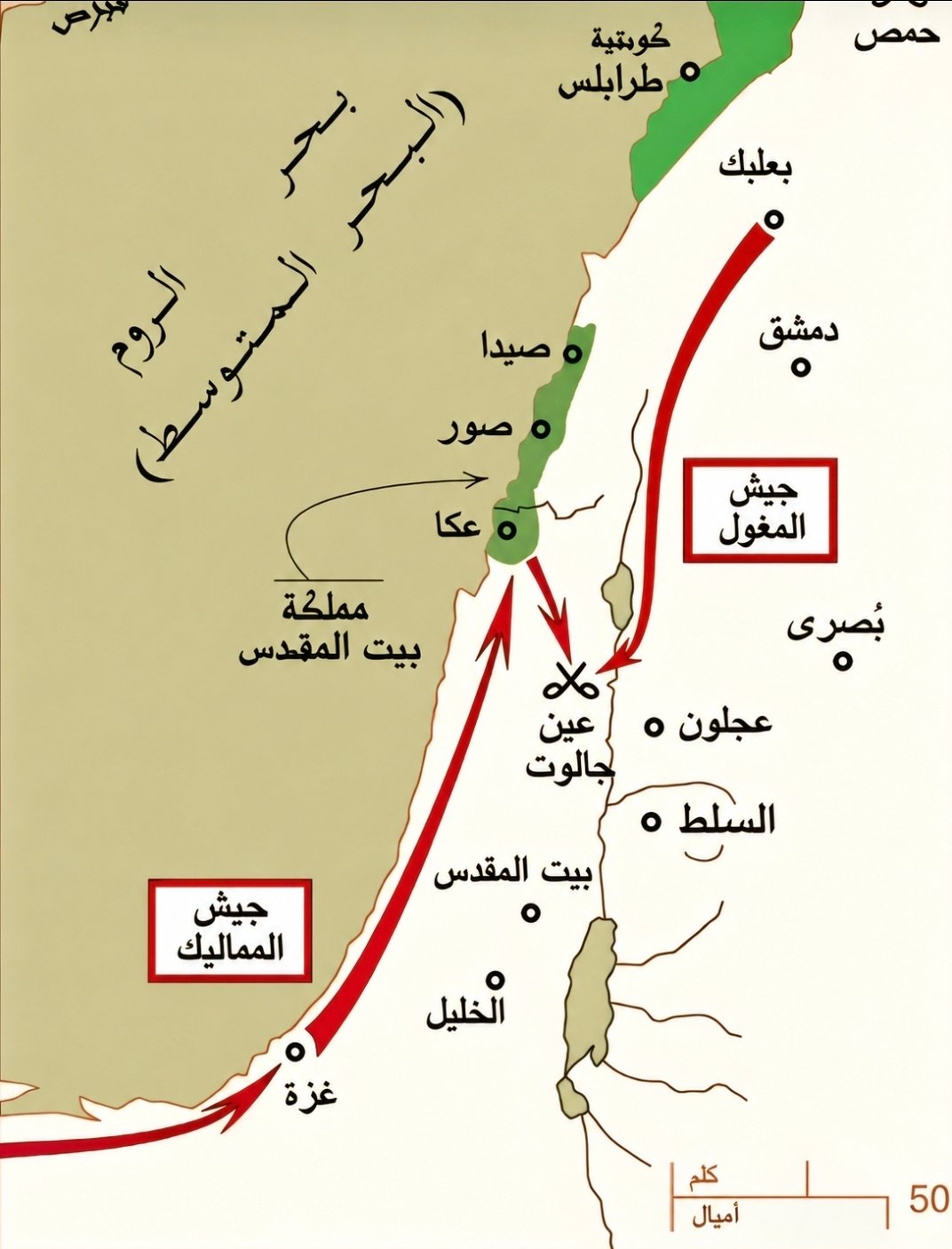 معركة عين جالوت : نقطة التحول الكبرى في التاريخ الإسلامي والعالم :
