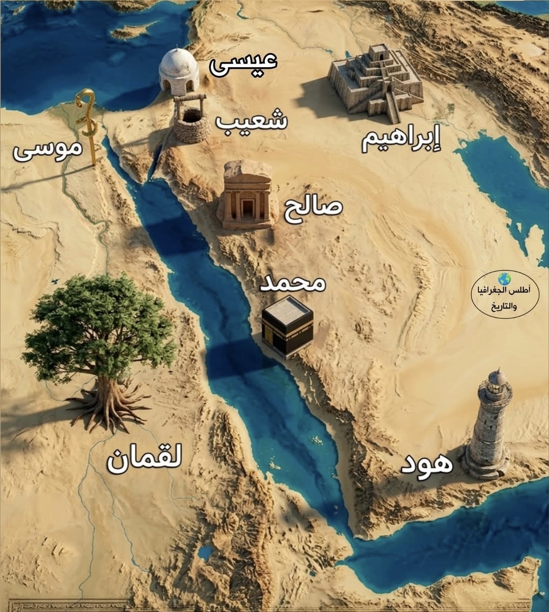 مواطن الأنبياء : جغرافيا الرسالات السماوية عبر التاريخ
