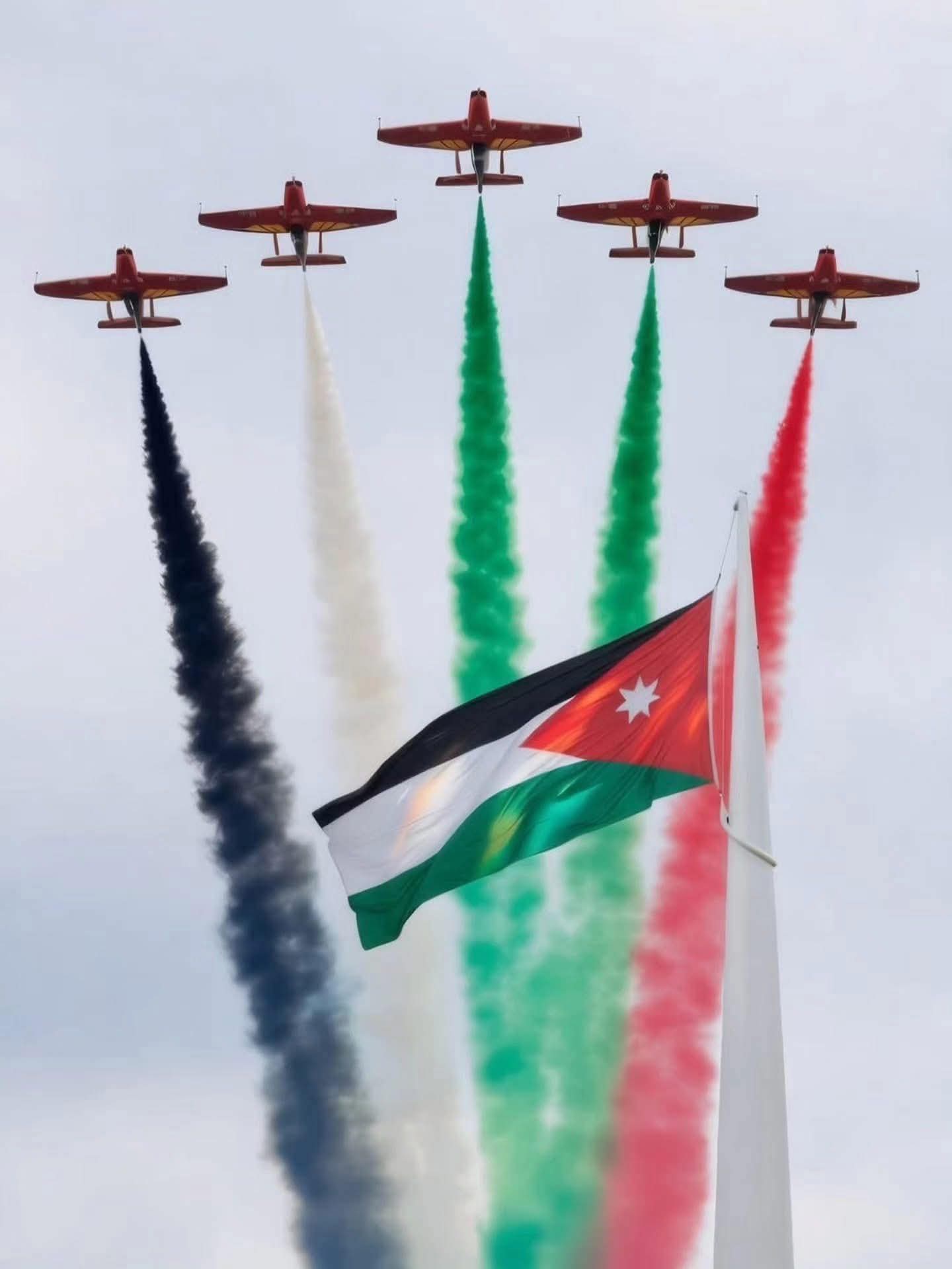 تطور العلم الأردني